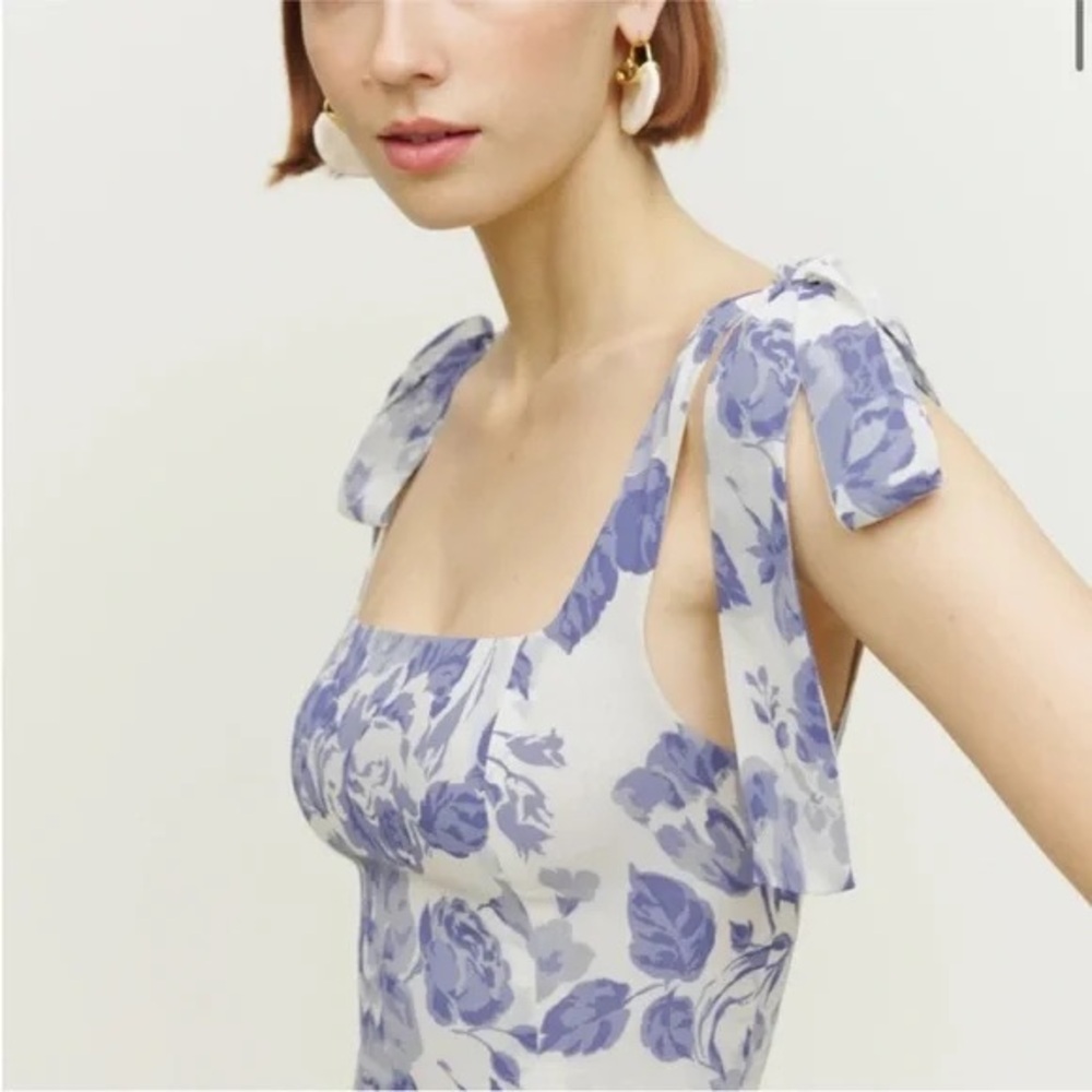 Reformation Twilight Dress - Lucerne - Size 6 - Picture 2 of 7